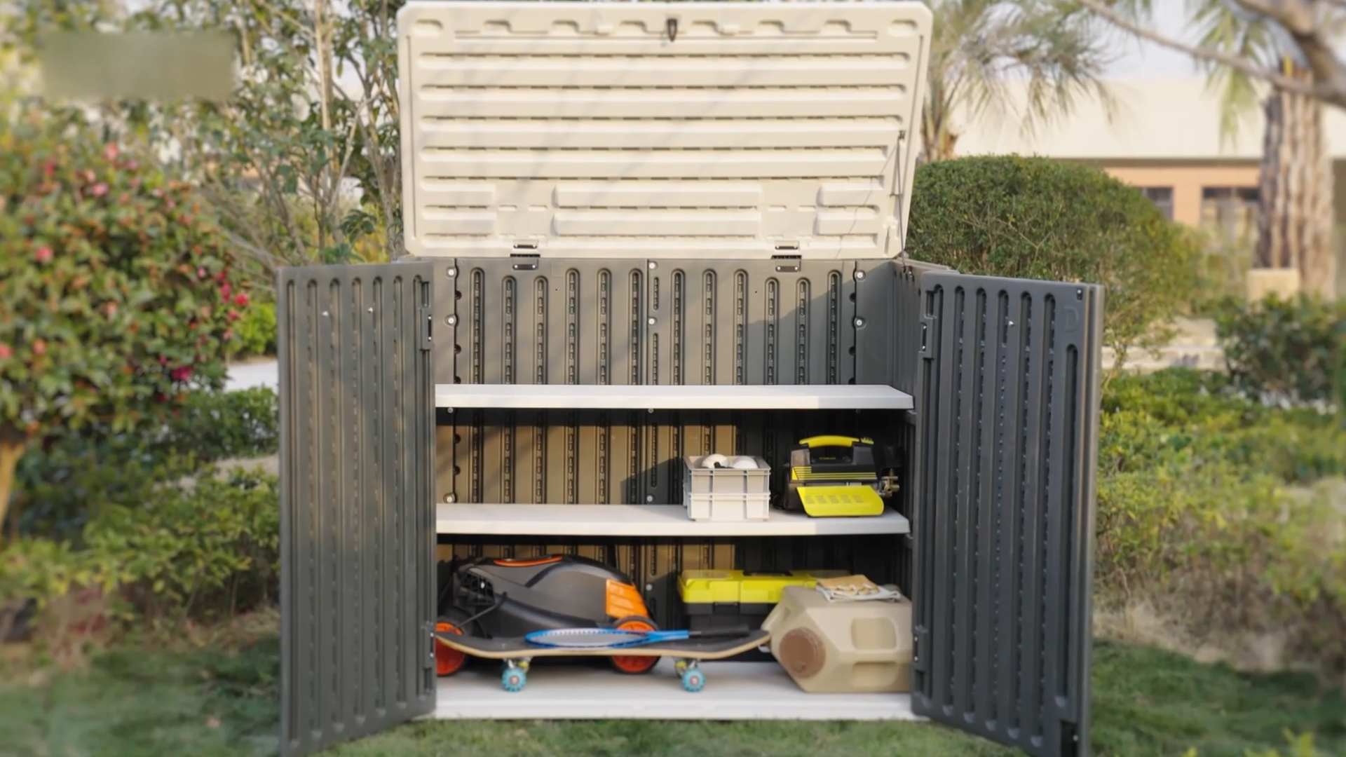 Amazon.com : DWVO Outdoor Weather-Resistant Horizontal Storage